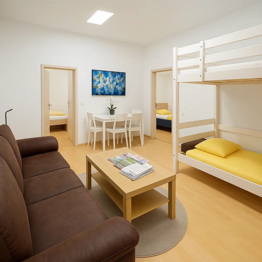Apartment Leipzig Nord – 5 Pers., HBF nah