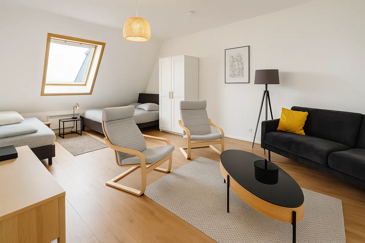 Haus Delitzsch Holzstraße – 8 Betten, Parkplatz
