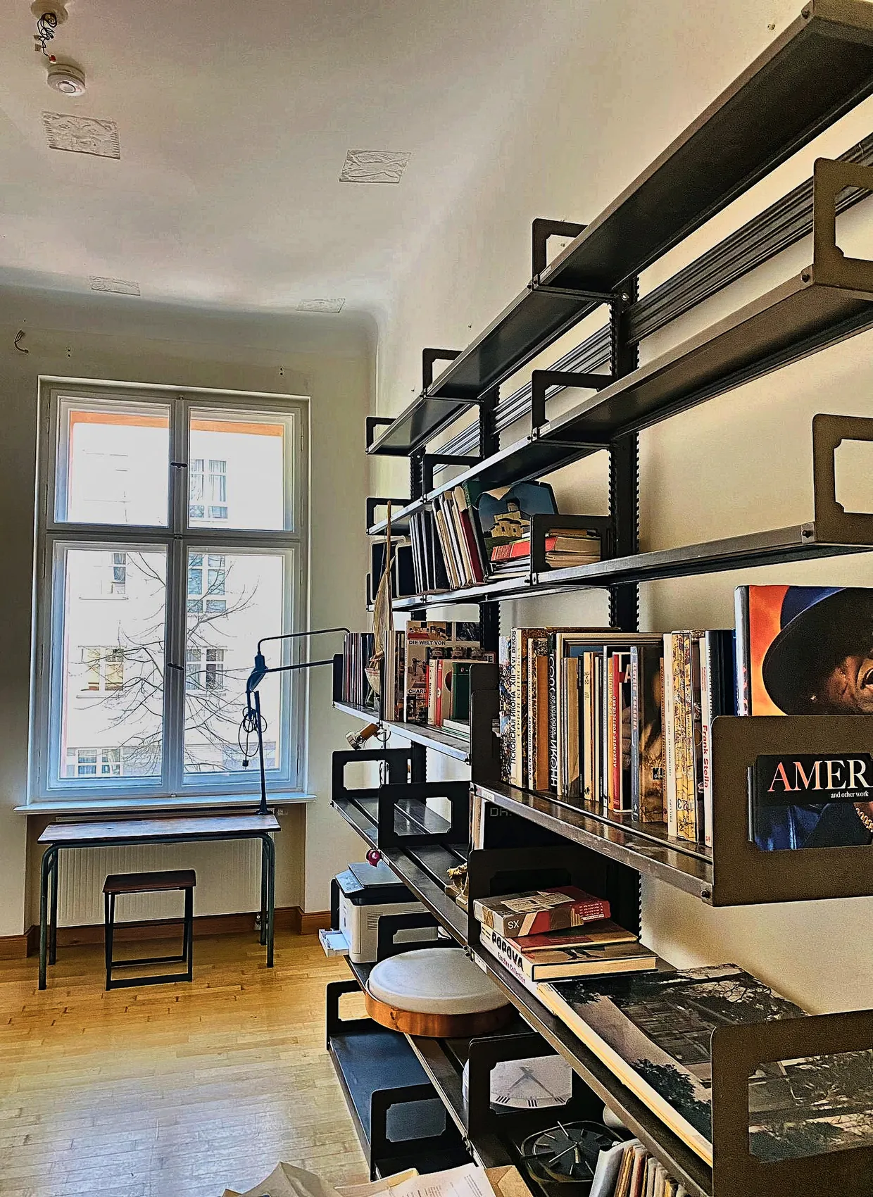 Bibliothek – Vorraum zum Schlafzimmer, Dahlmannstraße 27