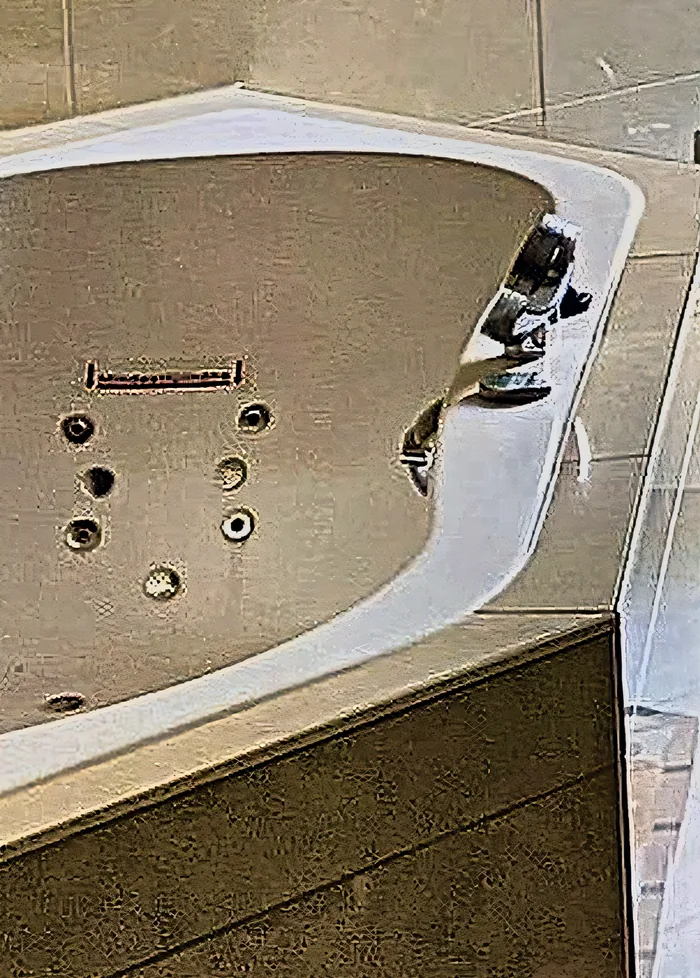Düsen der Whirlpool-Wanne