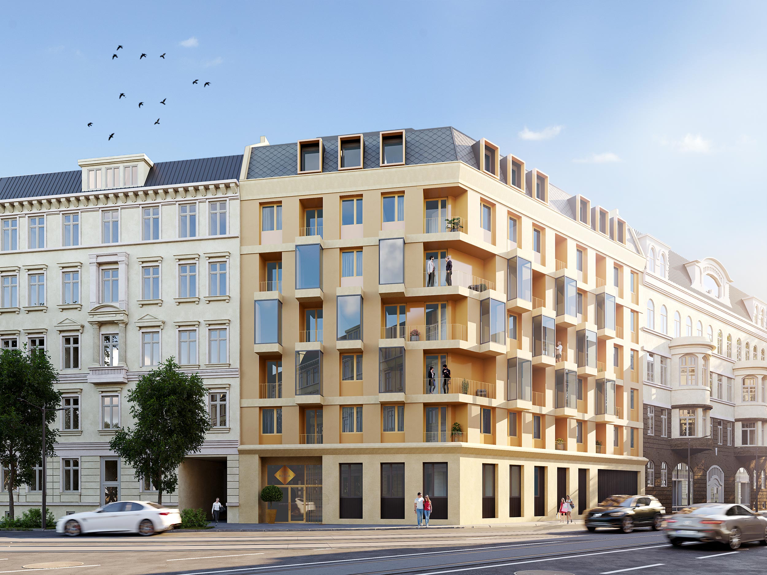 Via Regia – Eckgebäude Waldplatz 2a Leipzig