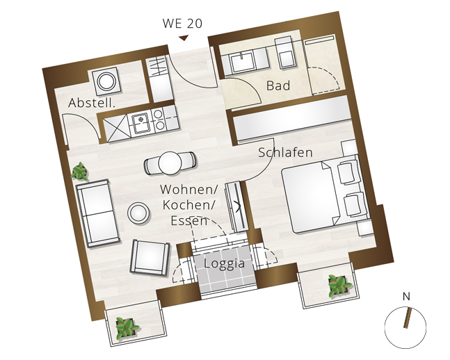 Wohnung 7 – Via Regia Leipzig